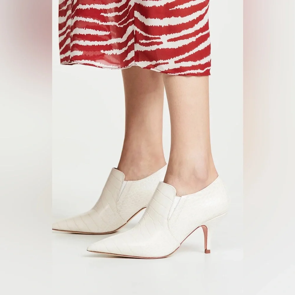 Tory Burch Georgina Ankle Bootie, Ivory, US 11, NWOT